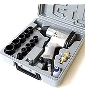 Amazon | エアインパクトレンチ セット タイヤ交換 17pcs キャリング